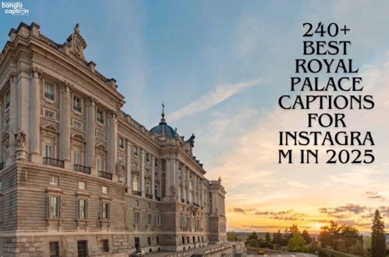 Best Royal Palace Captions For Instagram
