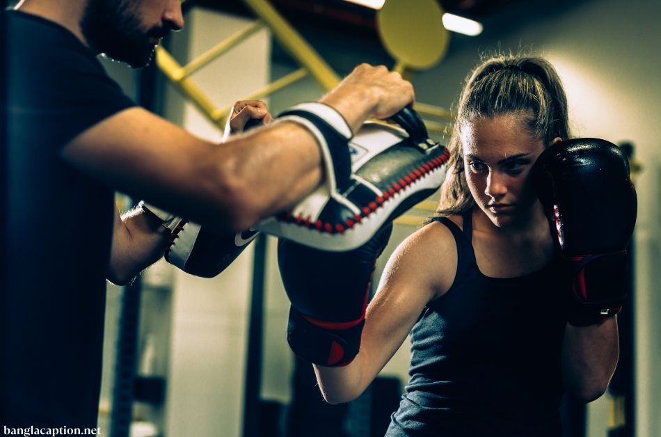 Captions for Boxing Training