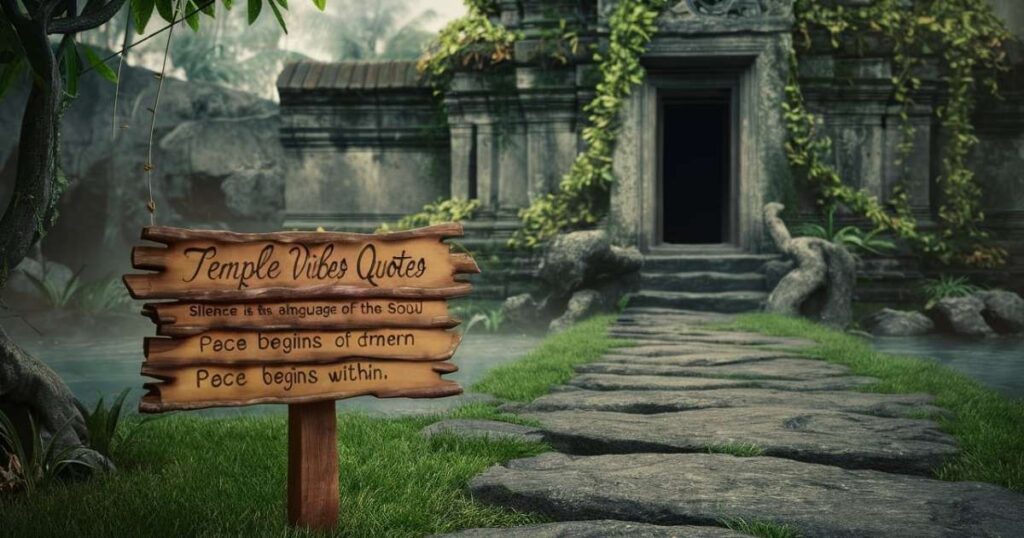 Temple Vibes Quotes