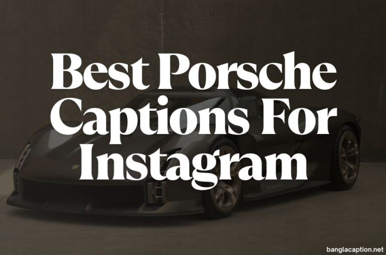 Best Porsche Captions For Instagram in 2025