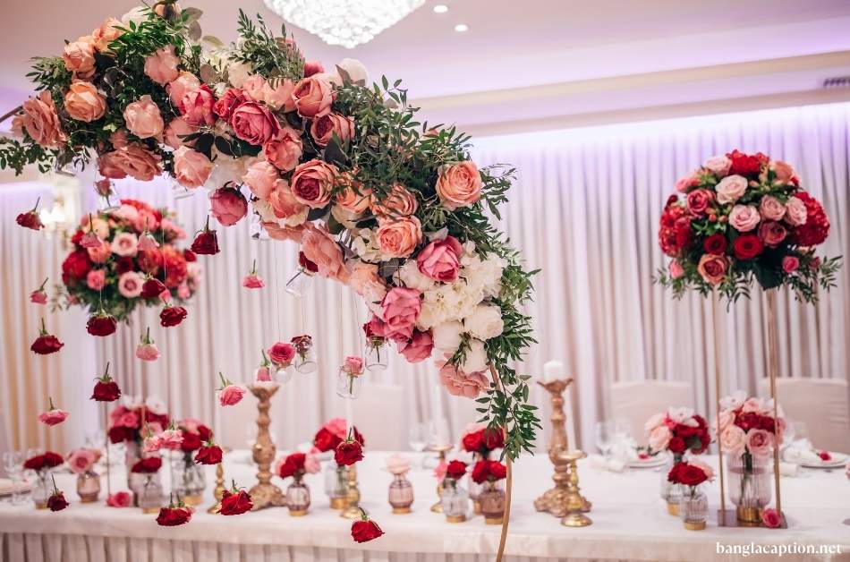 Creative Wedding Decoration Captions For Instagram