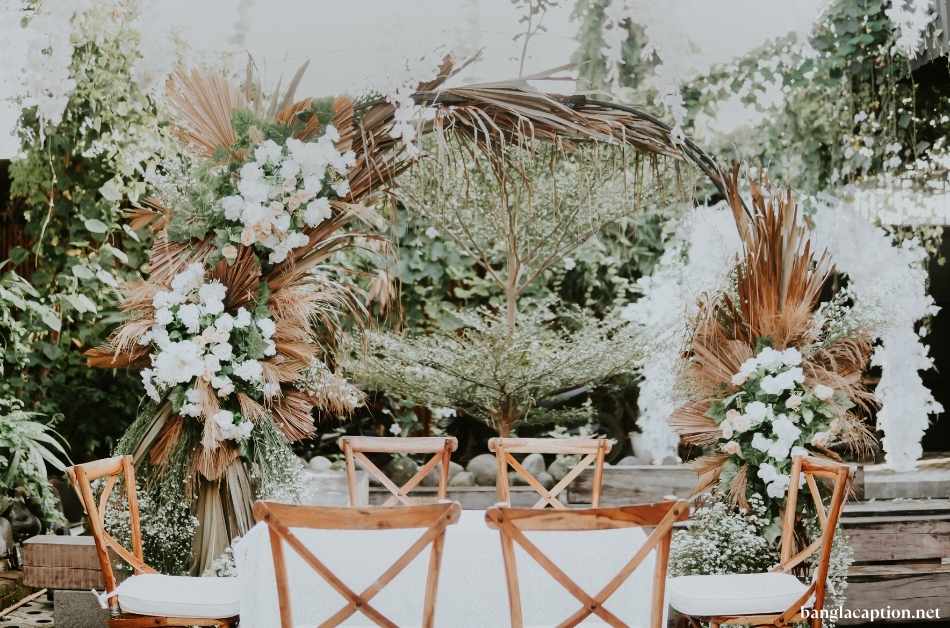 One Word Wedding Decoration Captions For Instagram