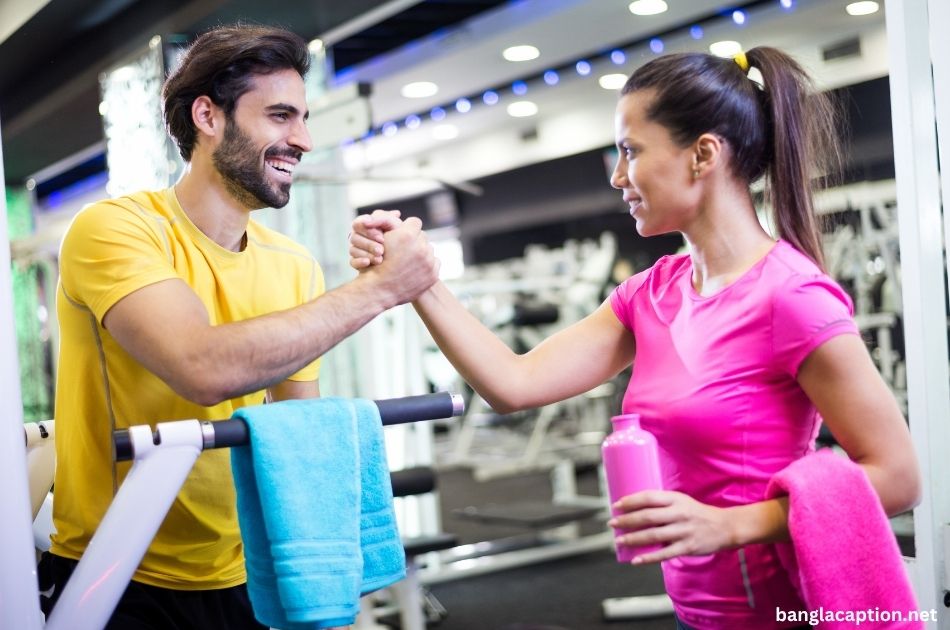 Short Gym Partner Captions For Instagram