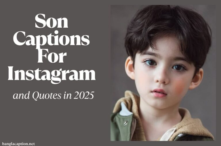 Son Captions For Instagram and Quotes in 2025