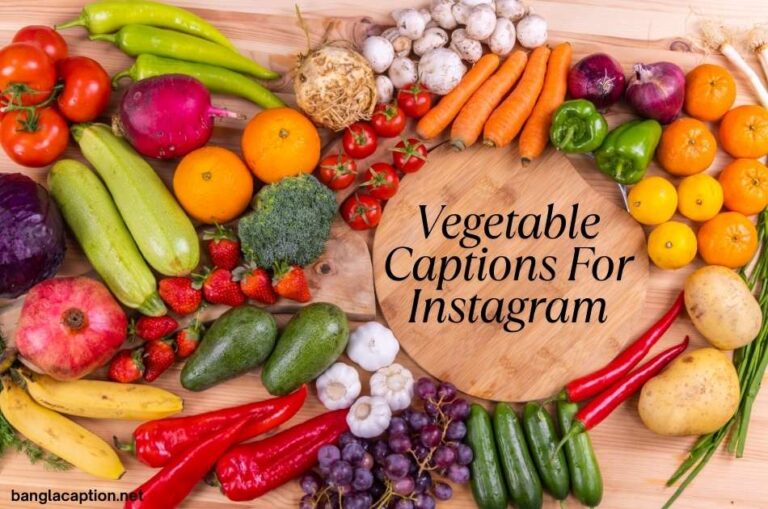 Vegetable Captions For Instagram To Keep Yourself Healthy