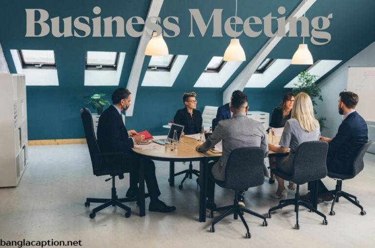 Business Meeting Captions For Instagram