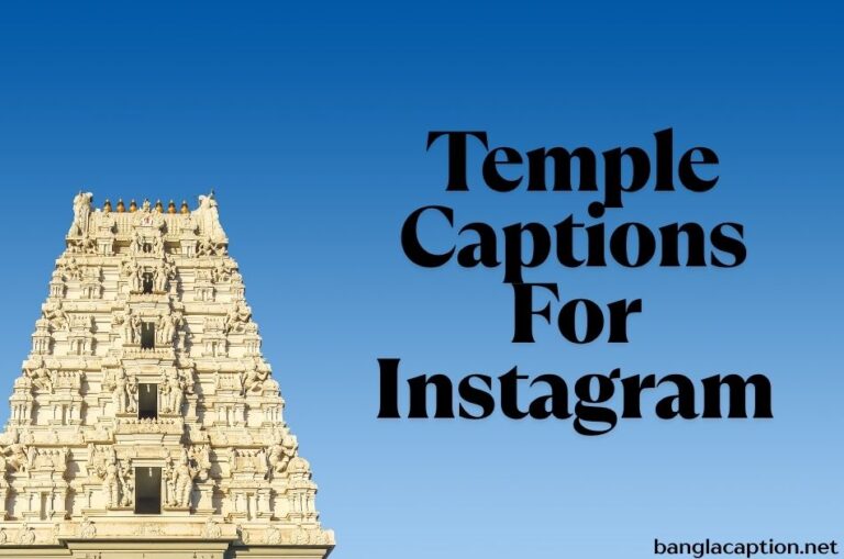 Temple Captions For Instagram