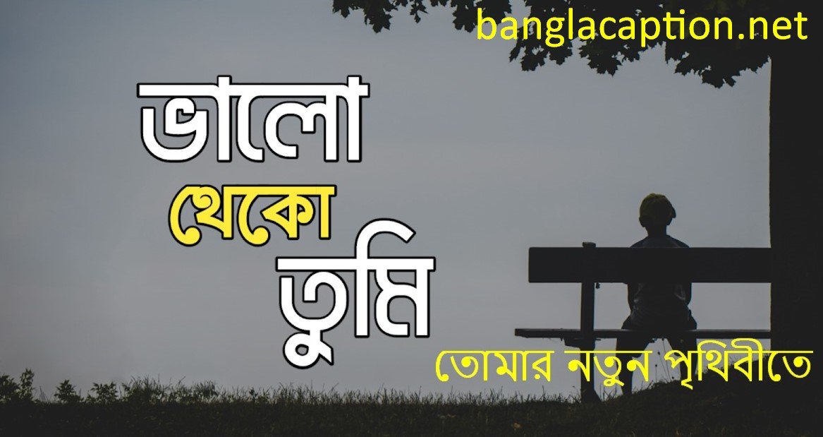 ভালো থেকো তুমি তোমার নতুন পৃথিবীতে
